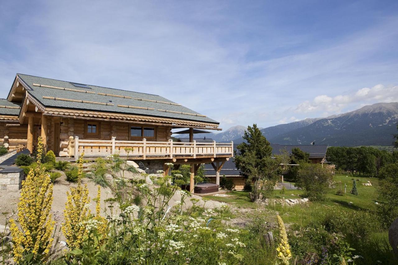 Chalet De Luxe "Lodge Des Sens" - Jacuzzi & Sauna - 12 Pers Bolquere Экстерьер фото