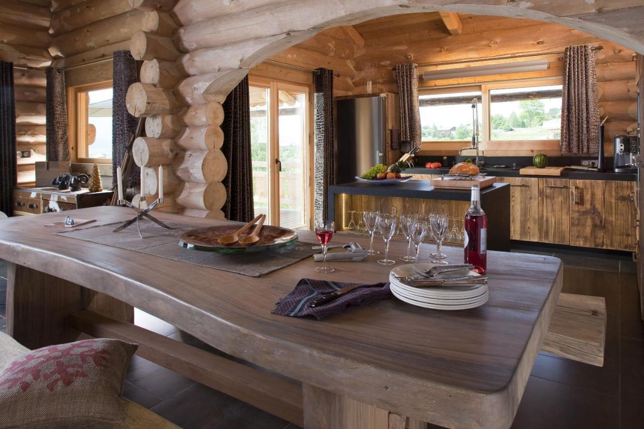 Chalet De Luxe "Lodge Des Sens" - Jacuzzi & Sauna - 12 Pers Bolquere Экстерьер фото