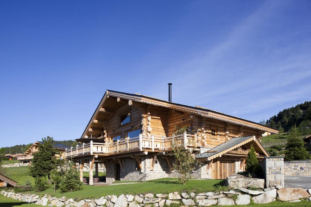 Chalet De Luxe "Lodge Des Sens" - Jacuzzi & Sauna - 12 Pers Bolquere Экстерьер фото