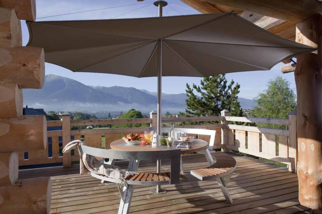 Chalet De Luxe "Lodge Des Sens" - Jacuzzi & Sauna - 12 Pers Bolquere Экстерьер фото